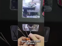 Vollautomatische Endklemmmaschine (kaltgepresste, vorisolierte/Sensor-Ausstreißmaschine/Flugzeugmaschine)