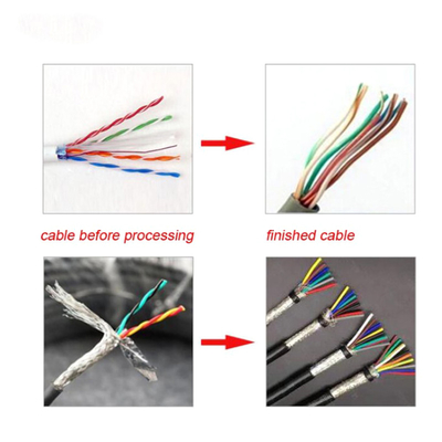 Netz-Flecken-Ethernet-Kabel-Draht-Richtmaschine automatisches CX-501