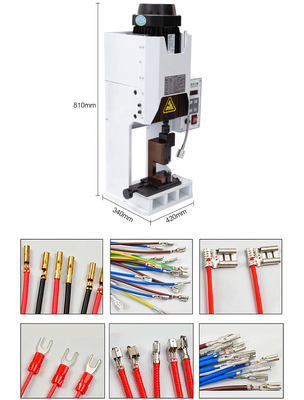Pin Terminal Connector Cable Crimping-Presse-Maschinen-stumme elektrische Abisolierzange