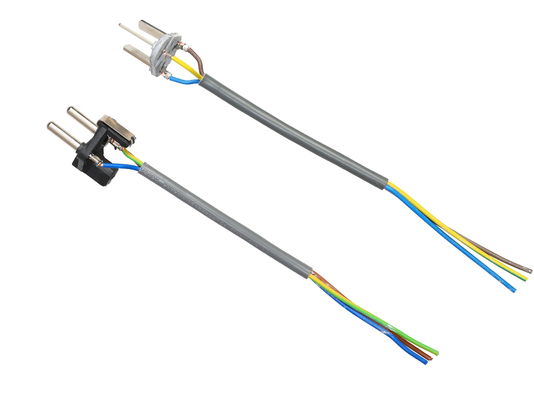 Arbeitswalzen-Machine CX-3000B 16A 3 Pin Plug Insert Crimping Wire Netzanschlusskabel-Herstellung