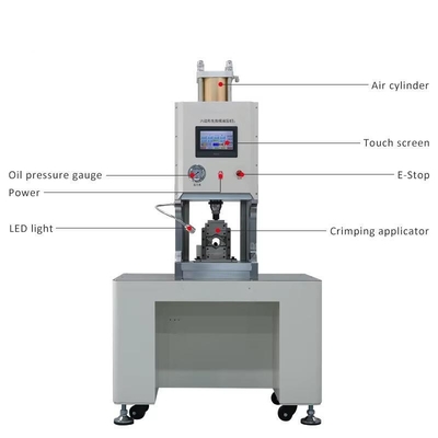 20 Tonnen Hexagonalprofil Kupfer-Augenkrempmaschine 10 bis 120 Quadratmeter Terminalkabelherstellungsgeräte