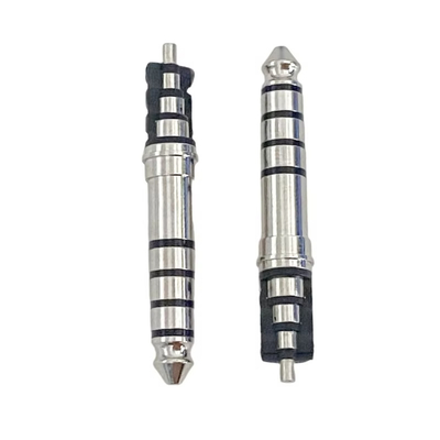 Nickelplattierte Kopfhörerstecker 4,4 mm 5 Pole 33L männlicher Audioanschluss