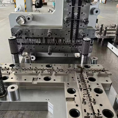 Metal Terminal Crimping Mold with Punching SPM 200 and Save Material 10% for High Speed Press Machine
