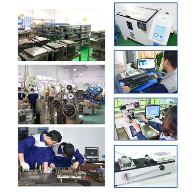 Non Insulated Brass Butt Connector ISO9001:2015 Certified U Shape Double Crimp Wire Terminal for Automotive Applications