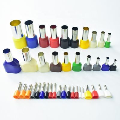 Hersteller China 70mm Isolierte Hülse Kupfer I Kabelschuhe Doppelader Typ Crimp Aderendhülsen Aderendhülsen Klemmen