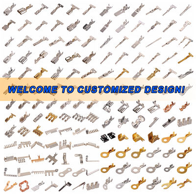 Hochwertige U-Form-U-Typ-Auto-Verkabelungsharness-Anschlüsse Kupfer-Brass-Krimp-Gelenkterminals für 6-10mm2 Kabel