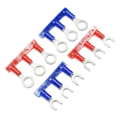 Qwt 10 Awg Isolierte Gabel-Terminal-Verkabelung Kremp-Terminal Spade-Terminal-Anschluss