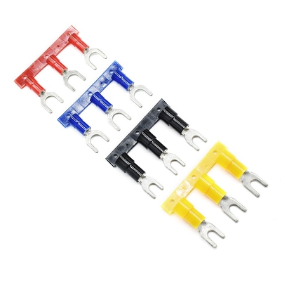 Qwt 10 Awg Isolierte Gabel-Terminal-Verkabelung Kremp-Terminal Spade-Terminal-Anschluss
