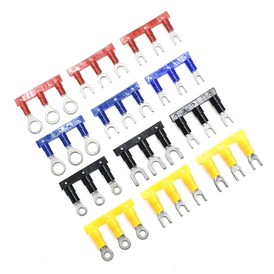 Qwt 10 Awg Isolierte Gabel-Terminal-Verkabelung Kremp-Terminal Spade-Terminal-Anschluss