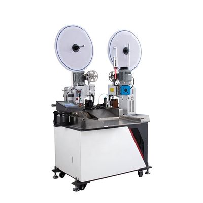 Automatischer doppelter Luftdruck CFM der Enden-Anschluss-Kräuselungsmaschinen-0.5Mpa-0.7Mpa