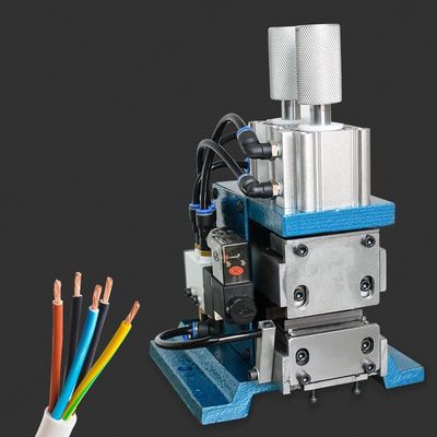 Pneumatische Abisoliermaschinen-kleine Vertikale des Draht-AWG32-AWG16